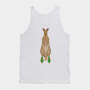 Kangaroo Inline skating Roller skates Tank Top